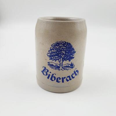 BIBERACH STONEWARE BEER MUG