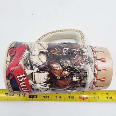 BUDWEISER B SERIES CLYDESDALE BEER STEIN