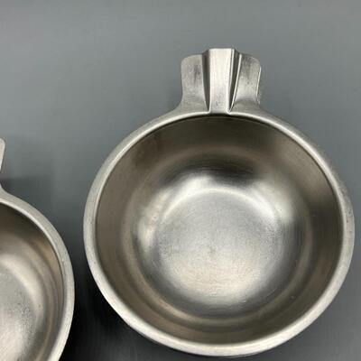 Lot of Small Dinnerware Bakeware Sauce or Ingredient Aluminum Container Dishes