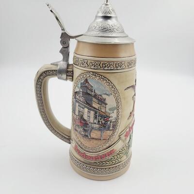 BUDWEISER G SERIES COLLECTABLE BEER STEIN