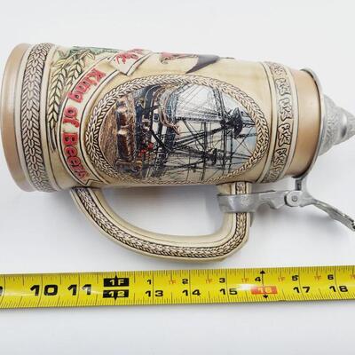 BUDWEISER G SERIES COLLECTABLE BEER STEIN