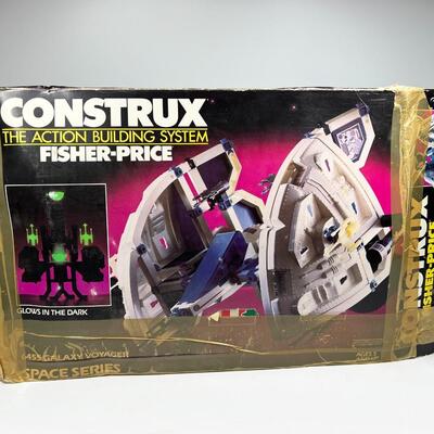 Retro Construx The Action Building System Fisher Price Space Series