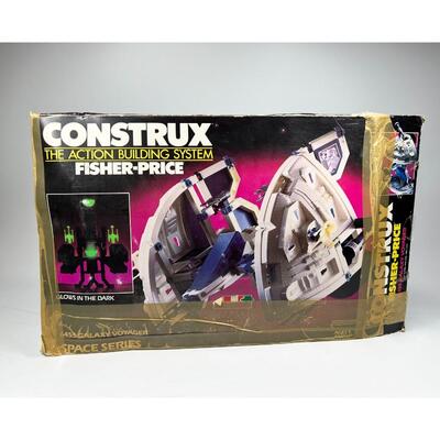 Retro Construx The Action Building System Fisher Price Space Series