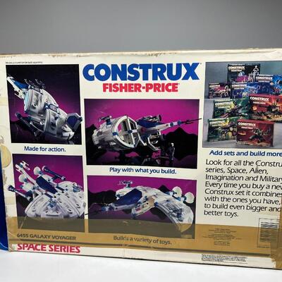 Retro Construx The Action Building System Fisher Price Space Series