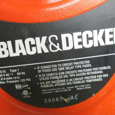 Black & Decker 125 PSI Compressor