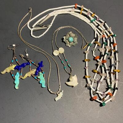 Native American jewelry group