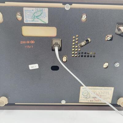 VINTAGE DECO TEL BOX PERSONAL PHONE