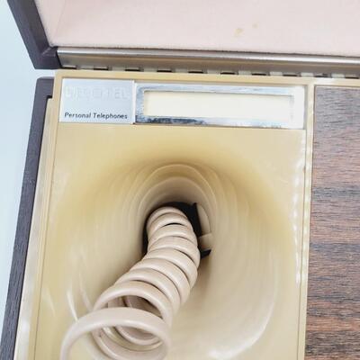 VINTAGE DECO TEL BOX PERSONAL PHONE
