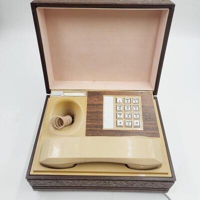 VINTAGE DECO TEL BOX PERSONAL PHONE