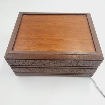 VINTAGE DECO TEL BOX PERSONAL PHONE
