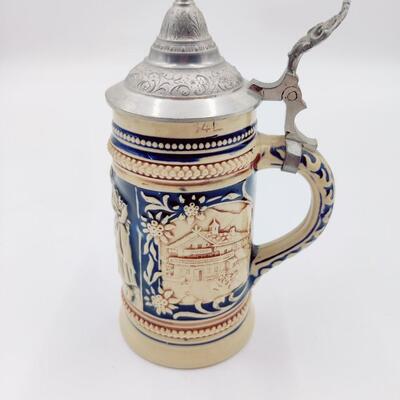 VINTAGE STONEWARE GERMAN BEER STEIN