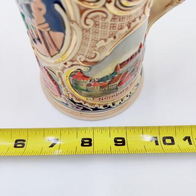 VINTAGE STONEWARE GERMAN BEER STEIN #2893