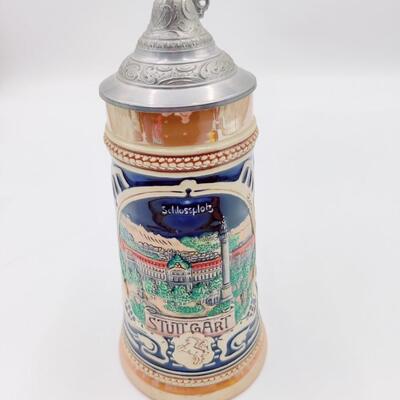 VINTAGE STONEWARE GERMAN BEER STEIN 723