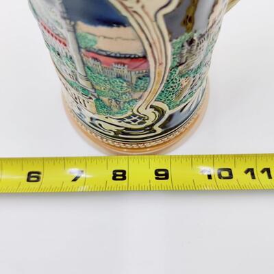 VINTAGE STONEWARE GERMAN BEER STEIN 723