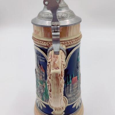 VINTAGE STONEWARE GERMAN BEER STEIN 723
