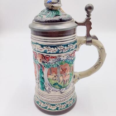 GERZ MALLARD DUCK BEER STEIN