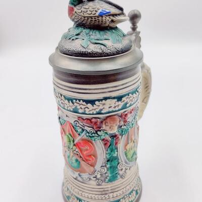 GERZ MALLARD DUCK BEER STEIN