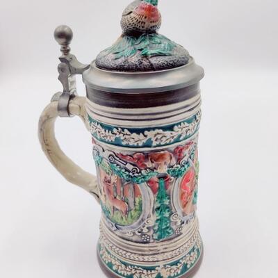 GERZ MALLARD DUCK BEER STEIN