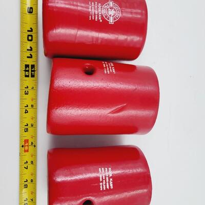 VINTAGE PUFFY BUDWEISER COOZIES 3PC