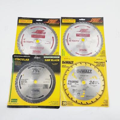 NIP MULTIPLE STYLE SAW BLADES