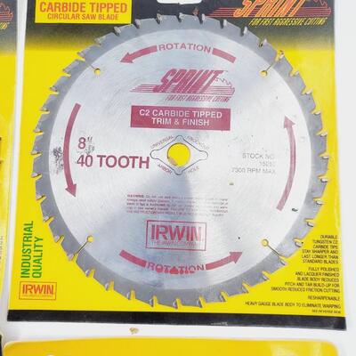 NIP MULTIPLE STYLE SAW BLADES