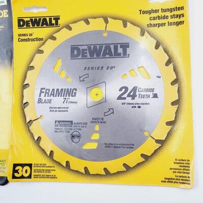 NIP MULTIPLE STYLE SAW BLADES