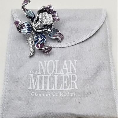 Lot #18 Pair of Signed Designer Brooches - Nolan Miller and Joan Rivers