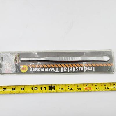 STERLING 10IN INDUSTRIAL TWEEZERS