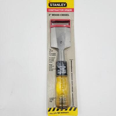 STANLEY 2IN CONTRACTOR GRADE WOOD CHISEL