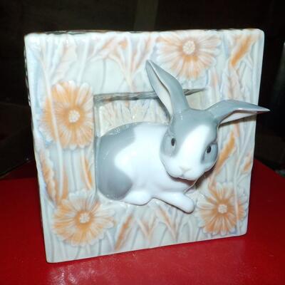 Lladro Hand painted Bunny rabbit.