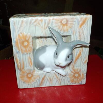 Lladro Hand painted Bunny rabbit.