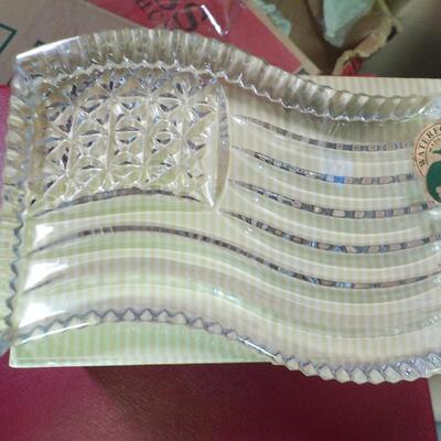 Waterford Crystal of the United States Flag.