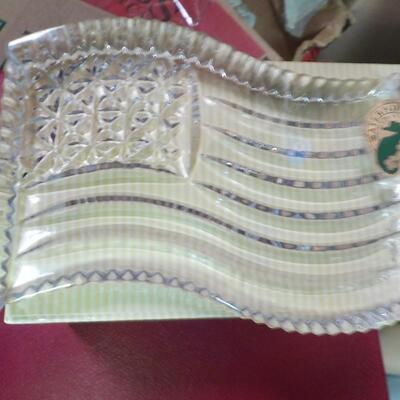 Waterford Crystal of the United States Flag.