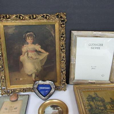 Large Lot of Pictures and Frames