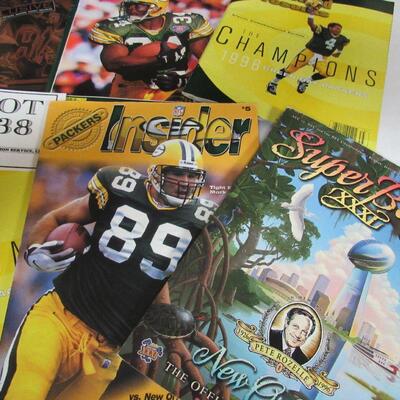 Green Bay Packers Magazines: 1995/96 Stockholders Exclusive, Superbowl, More