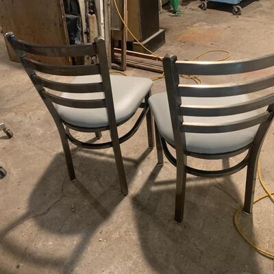 Heavy Duty Metal Chairs (2)