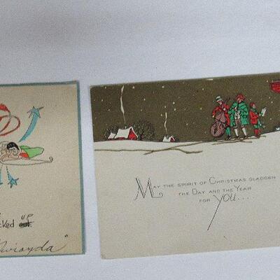 Lot of Vintage Greeting Cards/Post Cards