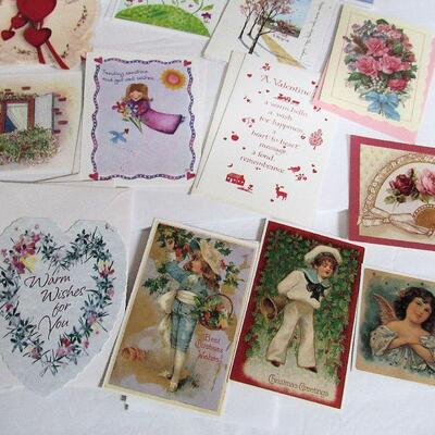 Lot of Unused Greeting Cards, More Girly Styles