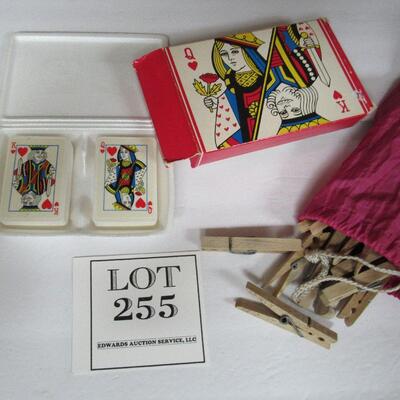 Vintage Avon Royal Hearts Guest Soaps, Nice Scent! and Wood Clothespins