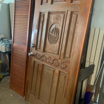 Wood Carved Door