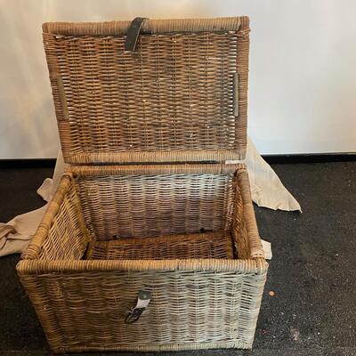 Ikea Wicker Trunk