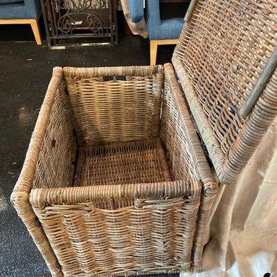 Ikea Wicker Trunk