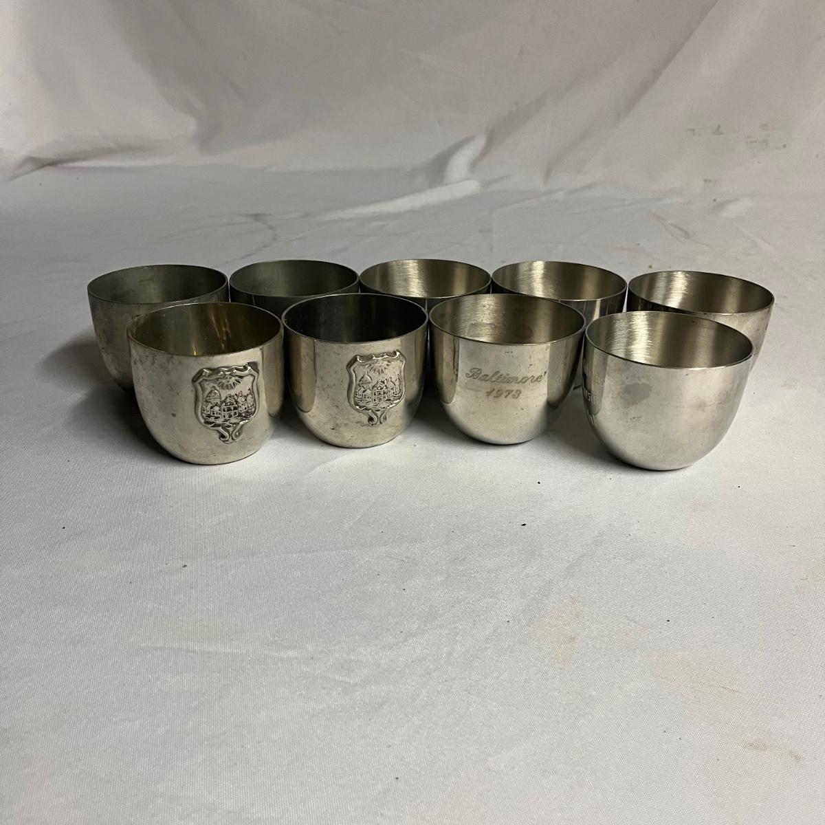 Nine Jefferson Cups (WSMG)