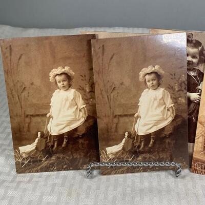 Set of 5 Unopened Theriault's the Dollmasters Vintage Photograph Postcards