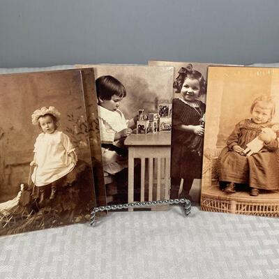 Set of 5 Unopened Theriault's the Dollmasters Vintage Photograph Postcards