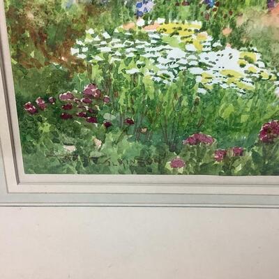 972 Original English Watercolor by Arthur Wilkinson