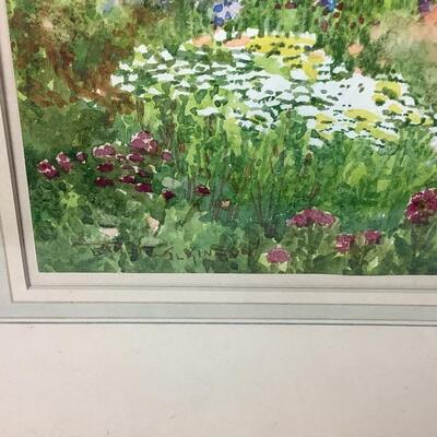 972 Original English Watercolor by Arthur Wilkinson