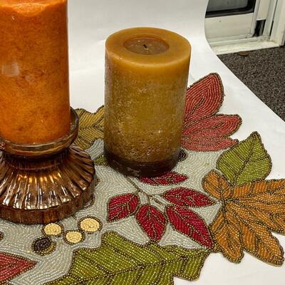 Fall Autumn Seasonal Candle Decor Lots