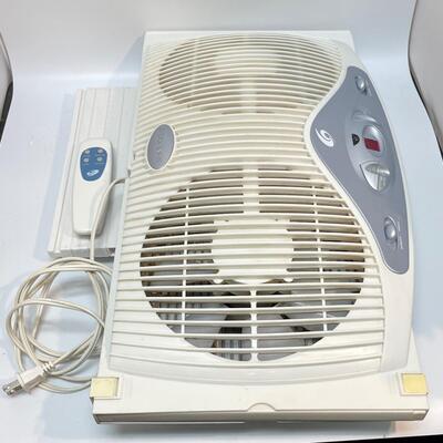 Bionaire Remote Controlled Twin Window Fan w Thermostat