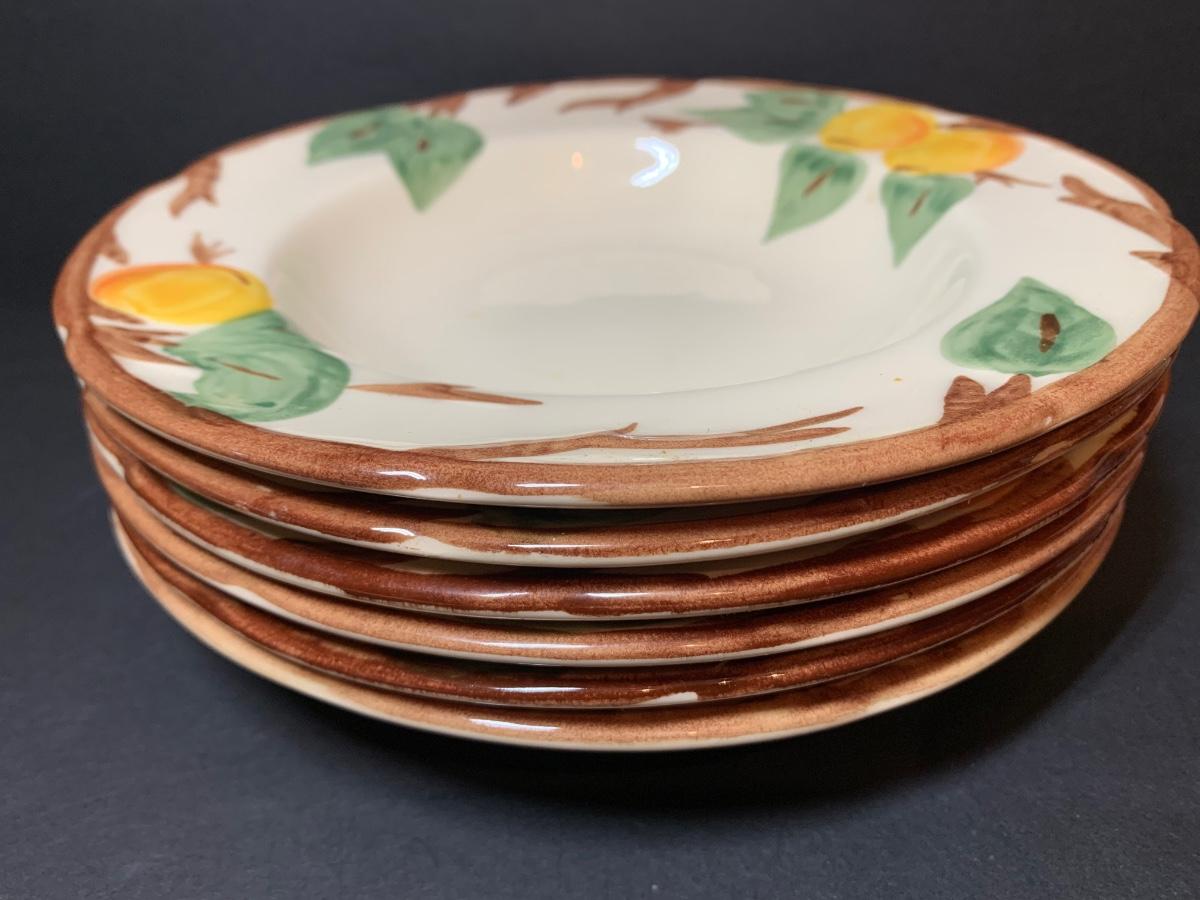 LOT 96R: Franciscan Dinnerware - Peach Tree | EstateSales.org